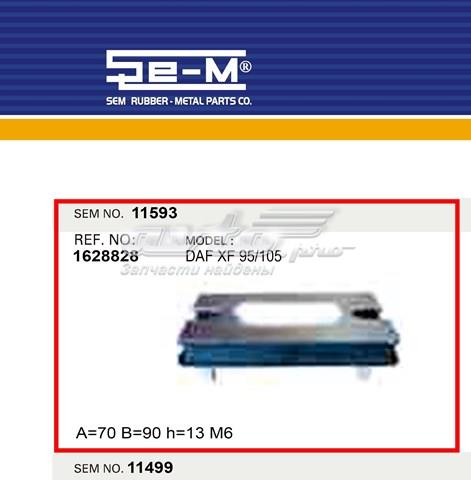 Відбійник передньої ресори SEM SEM11593 ціна, від 5.14 USD