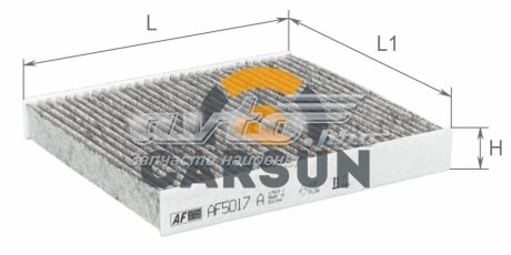 Фільтр салону AF5017A Alpha Filter
