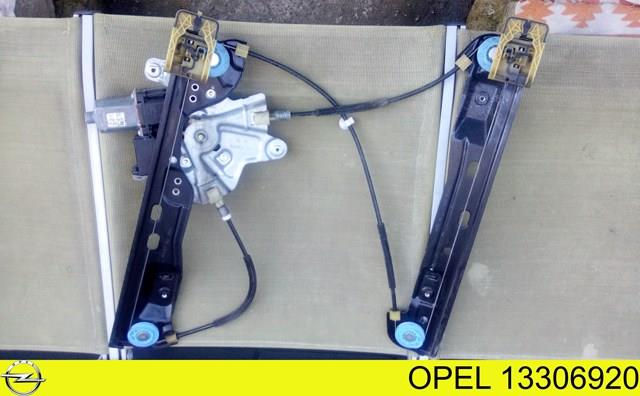 Купити 13306920 Opel Механізм стеклопідйомника водійських дверей