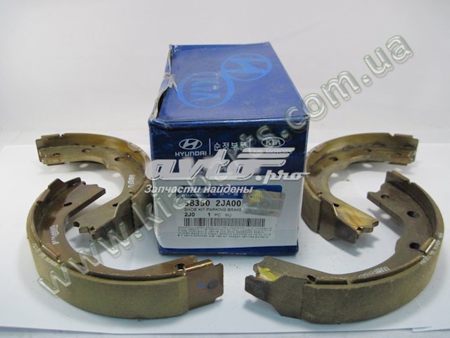 Колодки ручника / стоянкового гальма Hyundai/Kia 583502JA00 ціна, від 69.53 USD