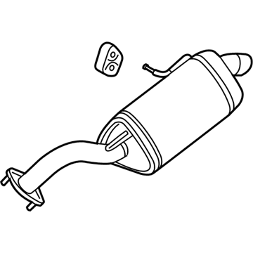 Купити 28710B2310 Hyundai/Kia Вихлоп
