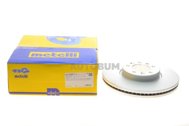 Диск переднього гальма Metelli 231857C ціна, від 55.42 USD