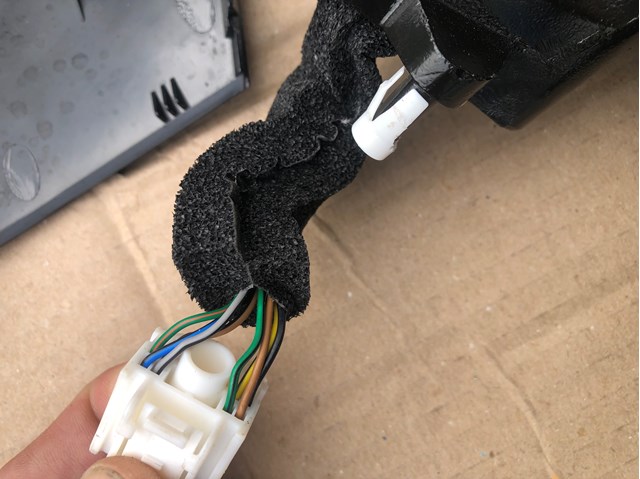 87610R2300 Hyundai/Kia Дзеркало заднього виду, ліве