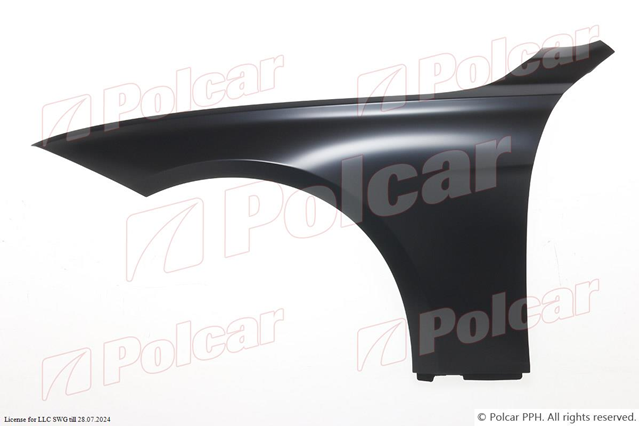 Крило переднє ліве 20D101 Polcar