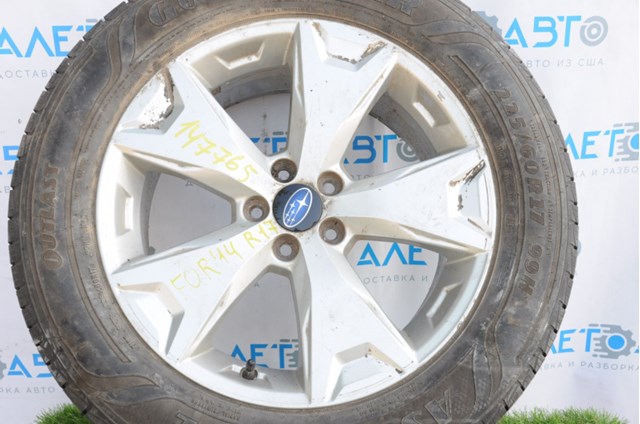 Диски колісні литі (легкосплавні, титанові) 28111SG030 Subaru