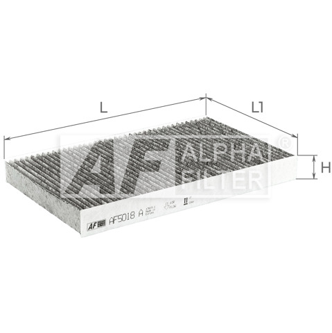Фільтр салону AF5018A Alpha Filter