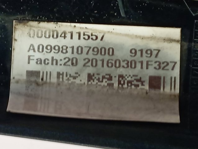 A0998107900 Mercedes 
