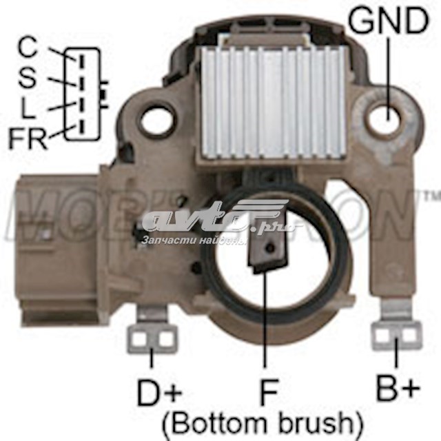 Реле регулятор генератора MITSUBISHI 285