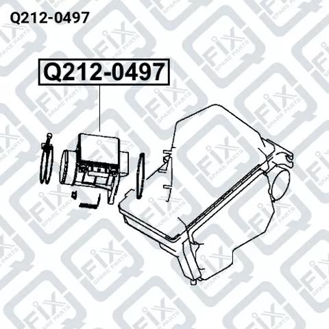 Q2120497 Q-fix Датчик витрати повітря