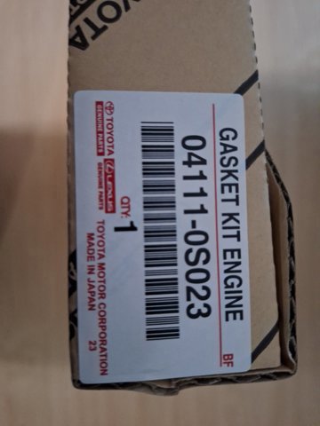Комплект прокладок двигуна, повний Toyota 041110S023 ціна, від 350.28 USD