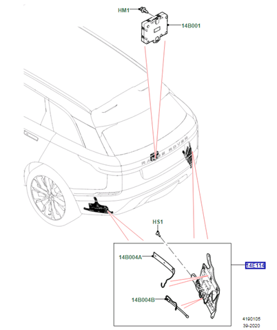 LR093907 Land Rover 