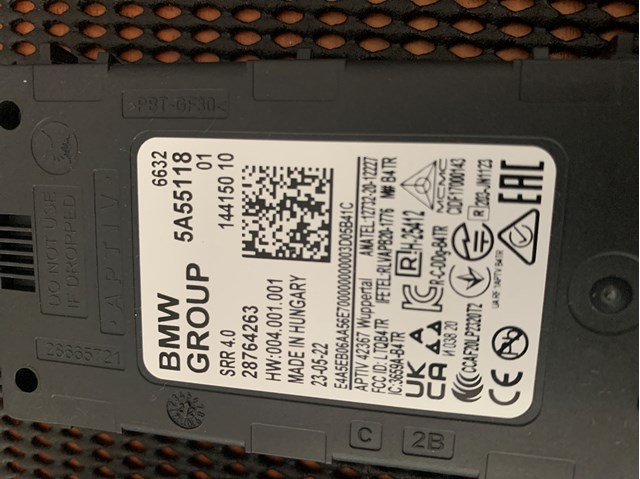 66325A55118 BMW Радар зміни смуги руху