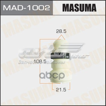Буфер-відбійник амортизатора переднього Masuma MAD1002 ціна, від 4.48 USD