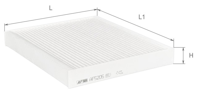 Фільтр повітряний обігрівача Alpha Filter AF5205 ціна, від 3.78 USD