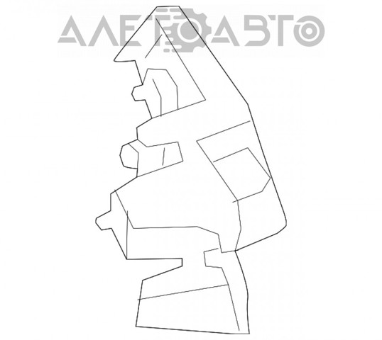 Лівий кронштейн заднього бампера FPS FP2820965 ціна, від 6.42 USD