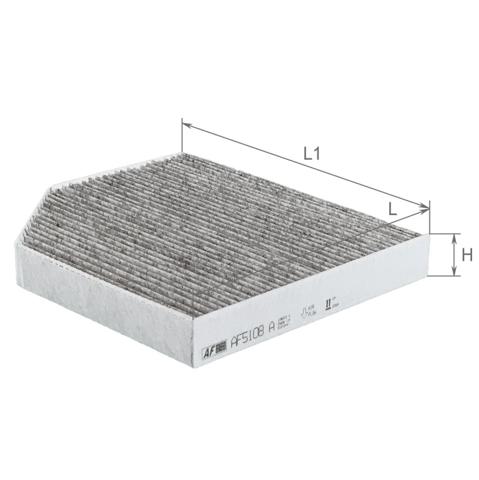 Купити AF5108A Alpha Filter Фільтр салону вугільний