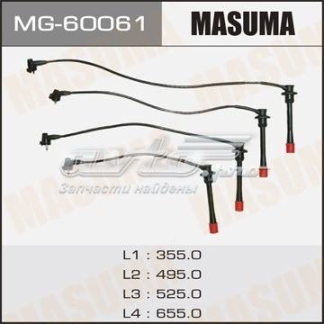 Купити MG60061 Masuma Провід високовольтні, комплект