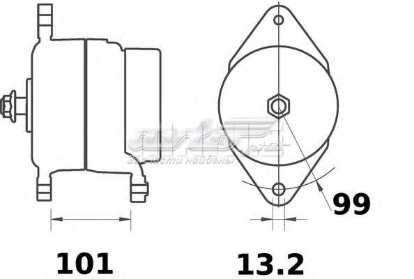 Генератор MG9 Mahle Original