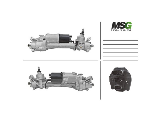 Управління рульове в зборі MSG Rebuilding ME409NLR0R ціна, від 633.29 USD