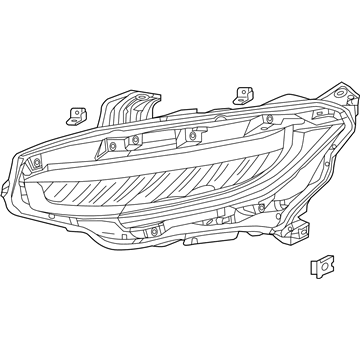 33150TBAA23 Honda Фара ліва передня