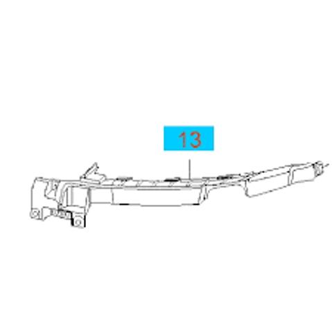 Кронштейн бампера переднього, правий 23158324 General Motors