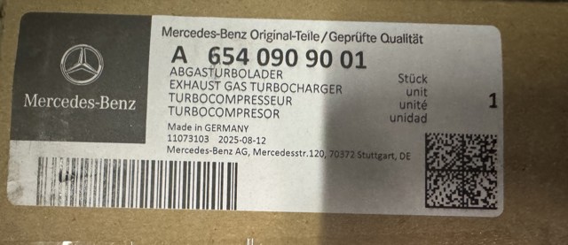  Mercedes A6540909001 ціна, від 2367.94 USD