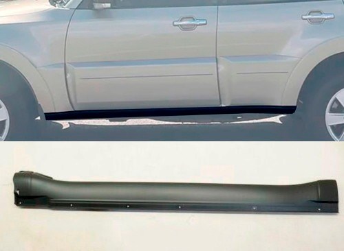 Накладка зовнішня (молдинг) порога, лівий Mitsubishi Pajero 4 LONG (V90) (Міцубісі Паджеро)