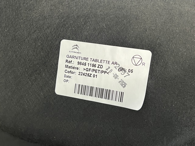  98451156ZD Peugeot/Citroen