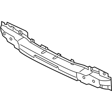 86631C2700 Hyundai/Kia Шина бампера заднього
