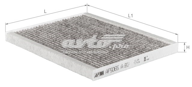 Фільтр салону AF5065A Alpha Filter