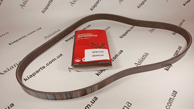 6PK1250 Dongil Поліклиновий ремінь