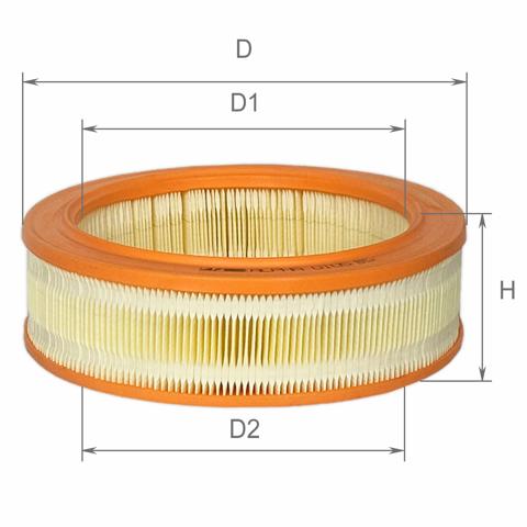 Купити AF0105 Alpha Filter Автомобільний фільтр повітря