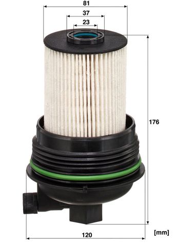Фільтр паливний Mann-Filter PU9014