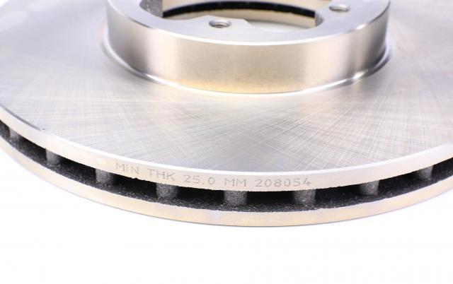 Диск гальмівний передній Solgy 208054