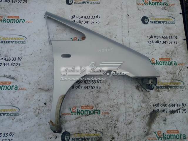 крило переднє праве VW10018AR Бічна частина передні праві TYC VW10018AR