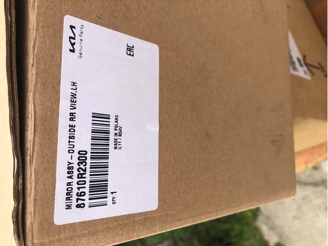 Ліве бічне дзеркало Hyundai/Kia 87610R2300 ціна, від 179.11 USD