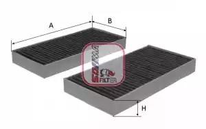 Фільтр салону S4231CA Sofima