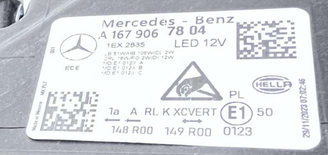 Купити A1679067804 Mercedes 