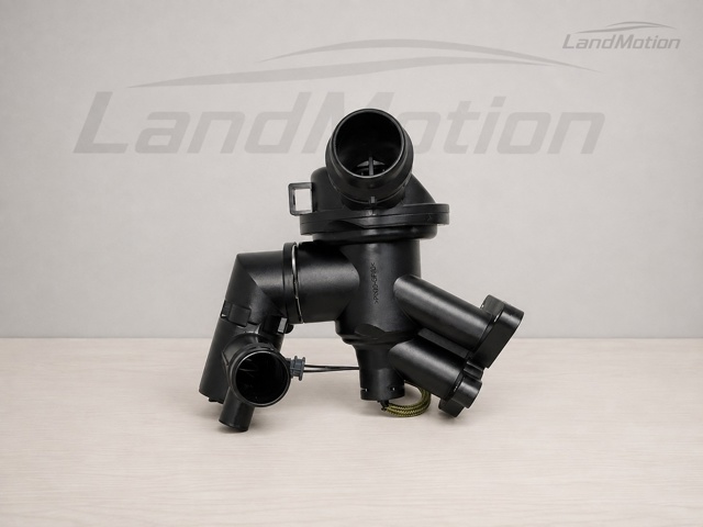 H4P38575AE Land Rover Корпус термостата в зборі