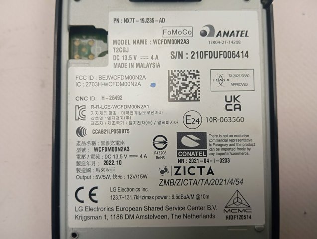 NX7T19J235AD Ford 
