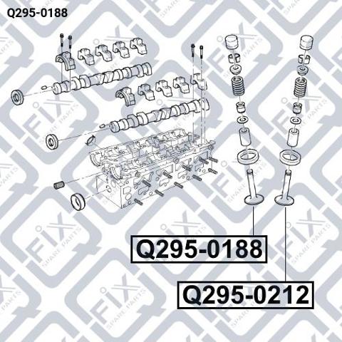 Q2950188 Q-fix Клапан впускний