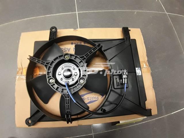Купити 96182264 Parts-Mall Електровентилятор кондиціонера в зборі (двигун + крильчатка)