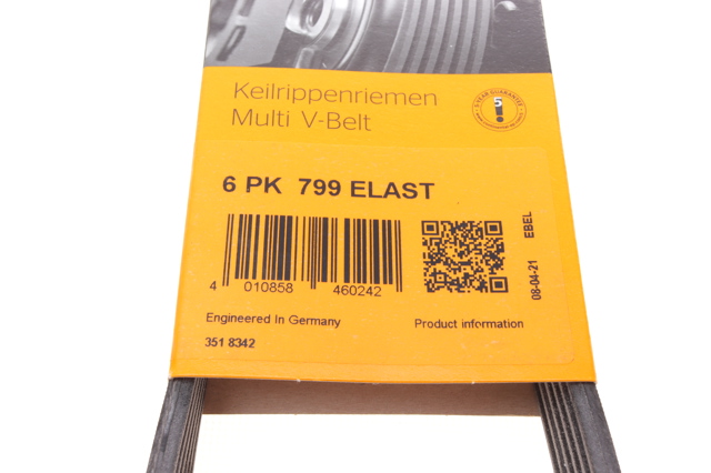 6PK799ELAST Continental/Siemens Поліклиновий ремінь