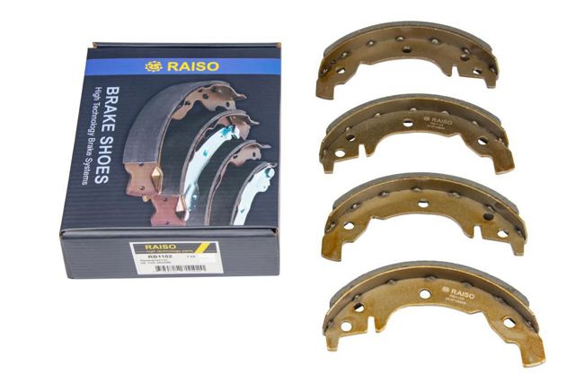 Колодки гальмові задні, барабанні Raiso RB1102 ціна, від 9.12 USD