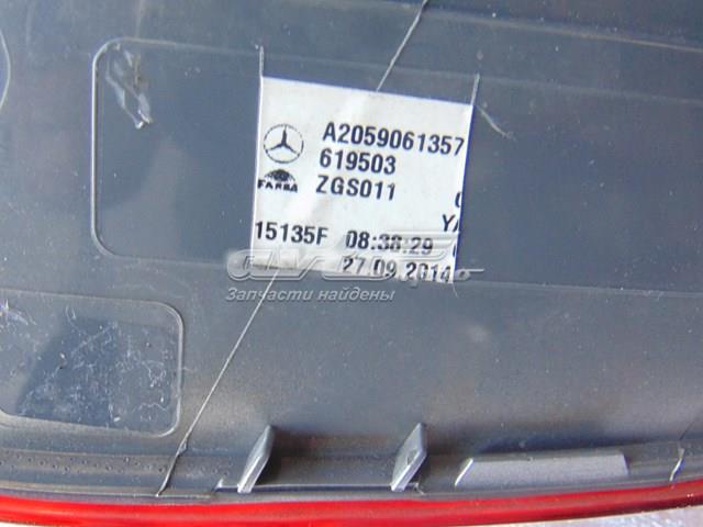 Ліхтар задній лівий Mercedes A2059061357