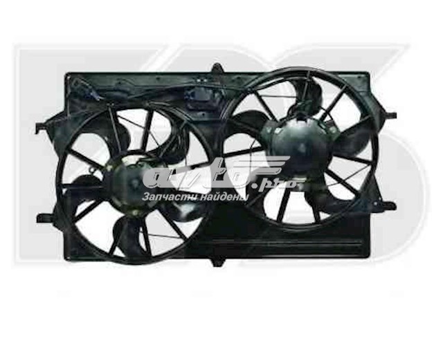 Купити FP28W181 FPS Дифузор радіатора охолодження, в зборі з двигуном і крильчаткою