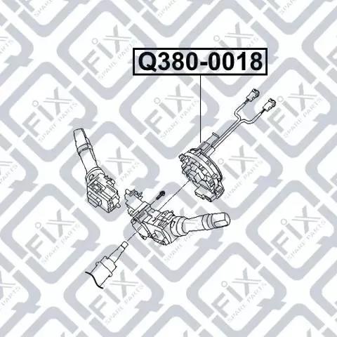 Шлейф керма Q-fix Q3800018 ціна, від 25.33 USD