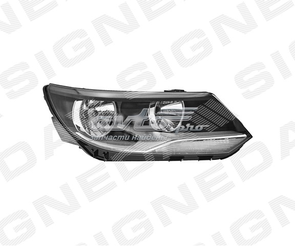 Основна фара - вставка Signeda ZVW111251R ціна, від 138.43 USD