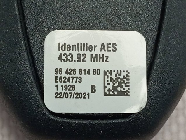 9809759880 Peugeot/Citroen Антена / кільце іммобілайзера