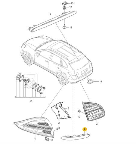  95863110510 Porsche